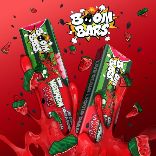 Boom bars crazy watermelon punch